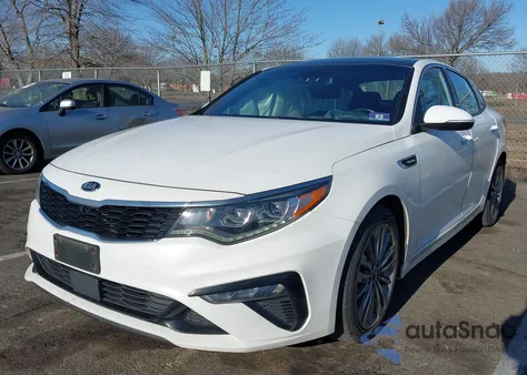 2019 Kia Optima Sx Turbo z USA, uszkodzony, nr VIN 5XXGV4L26KG303256